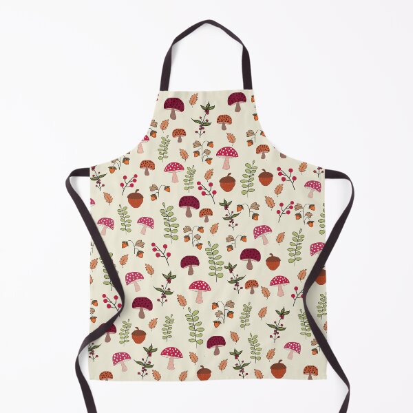 Item preview, Figs, leafs and mushroom surface pattern designed and sold by PurrfectCorner.