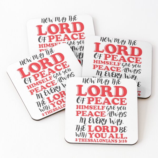 Item preview, 2 Thessalonians 3:16 May The Lord Of Peace Himself Give You Peace Always  designed and sold by plushism.