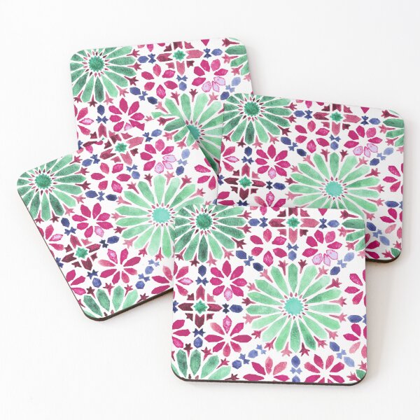 Item preview, Colorful moroccan tiles designed and sold by Carolin Bentbib.