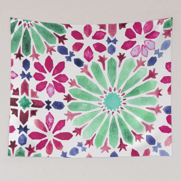 Artikelvorschau, Colorful moroccan Tiles entworfen und verkauft von Carolin Bentbib.