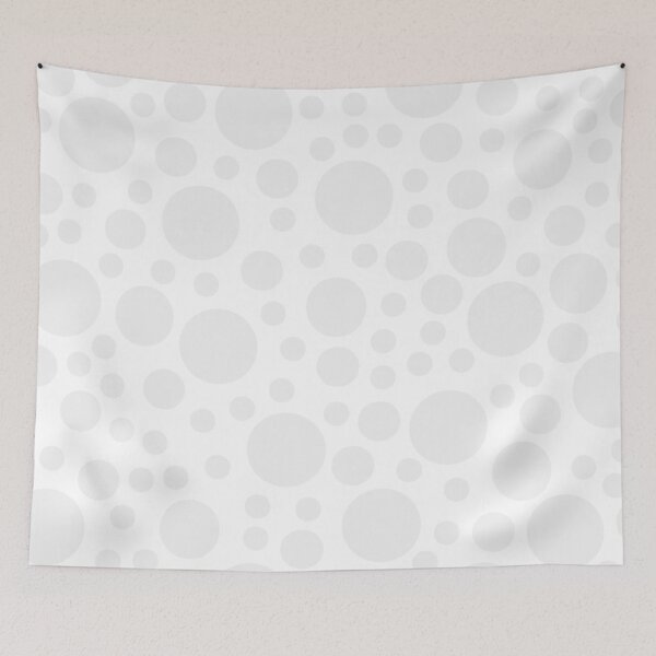 Item preview, White on white circles  designed and sold by AMGImpressions.