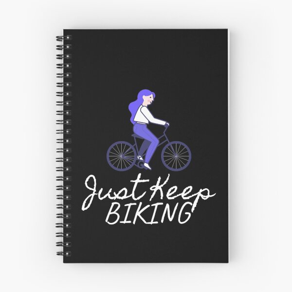 Item preview, Just Keep Biking designed and sold by jacks-tees.