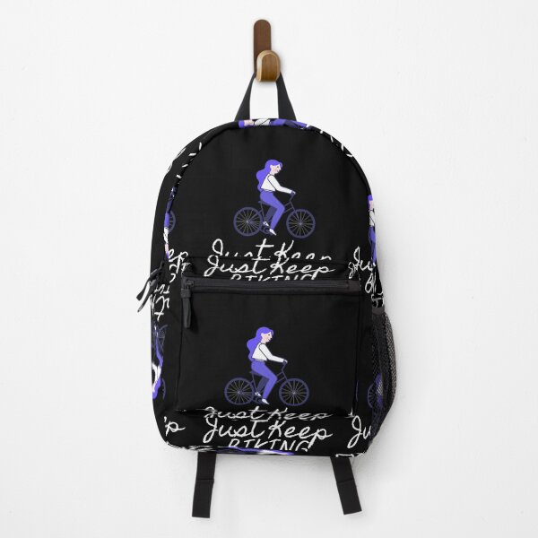 Item preview, Just Keep Biking designed and sold by jacks-tees.