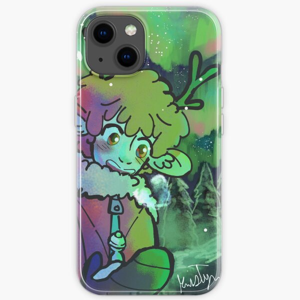 Snowy Lights iPhone Soft Case