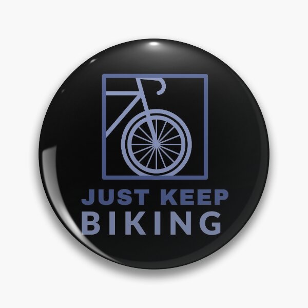 Item preview, Just Keep Biking designed and sold by jacks-tees.