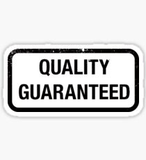 Quality Guaranteed Sticker