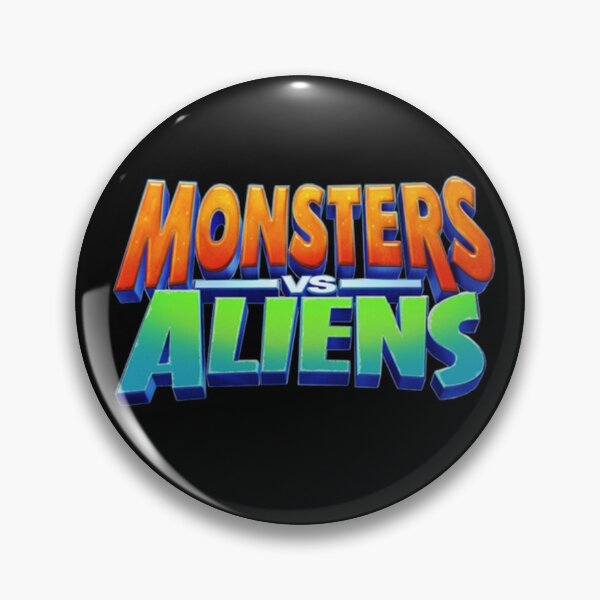 Item preview, Logotipo de Monsters Vs Aliens designed and sold by SpootySpoon.