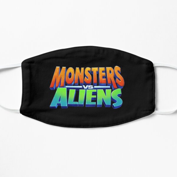 Monsters Vs Aliens Logo Flat Mask