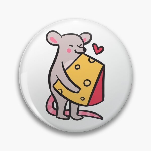Item preview, cute mouse loves cheese designed and sold by Krishangdavda.