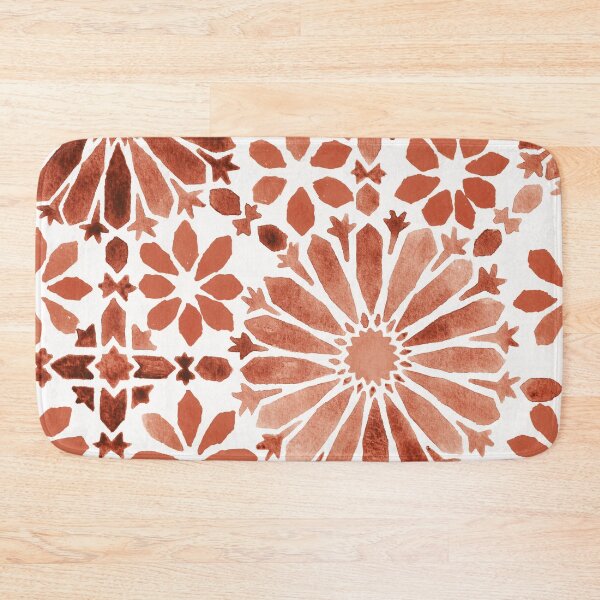 Item preview, Red moroccan tiles designed and sold by Carolin Bentbib.