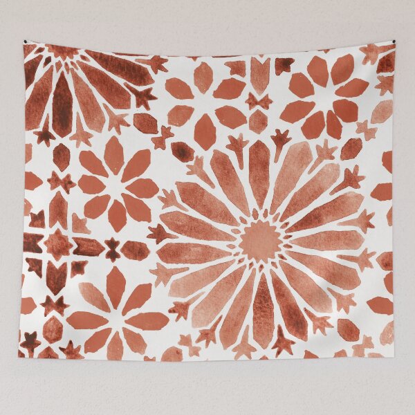 Artikelvorschau, Red moroccan Tiles entworfen und verkauft von Carolin Bentbib.