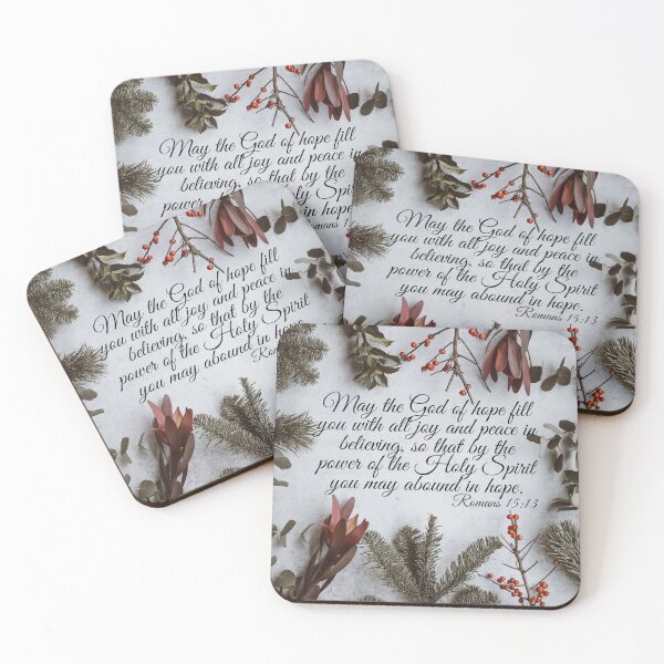Item preview, Christmas Bible Verse - Romans 15:13 designed and sold by Sandra Le Roux.