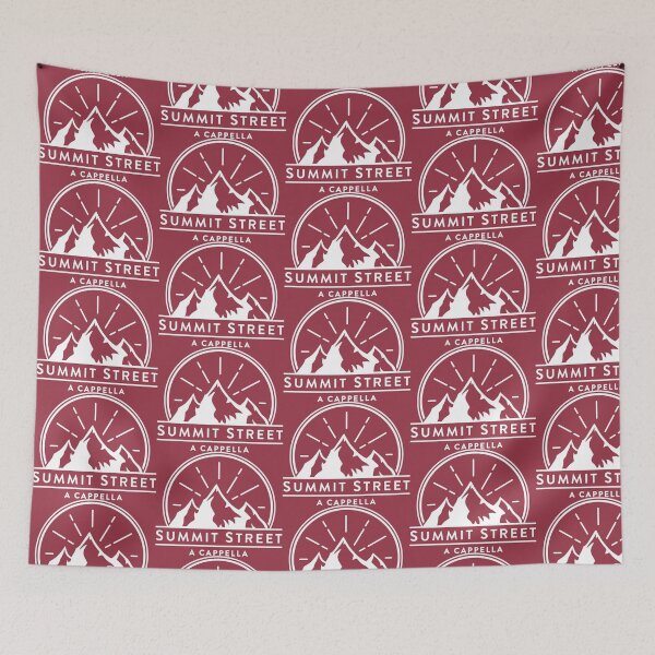 Item preview, Summit Street Logo White (Maroon BG) designed and sold by SummitStreet.