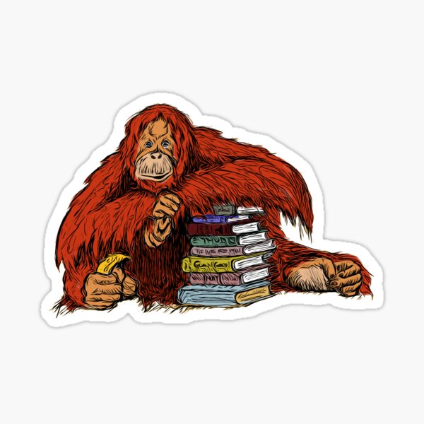 Item preview, The Librarian Guarding Books designed and sold by Aemeth.