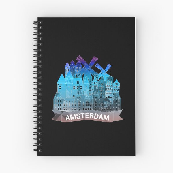 Artikelvorschau, Amsterdam Skyline entworfen und verkauft von Mandala108.