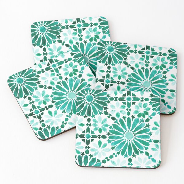 Artikelvorschau, Green moroccan Tiles entworfen und verkauft von Carolin Bentbib.