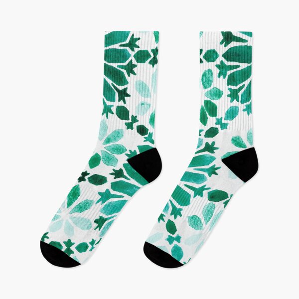 Item preview, Green moroccan tiles designed and sold by Carolin Bentbib.