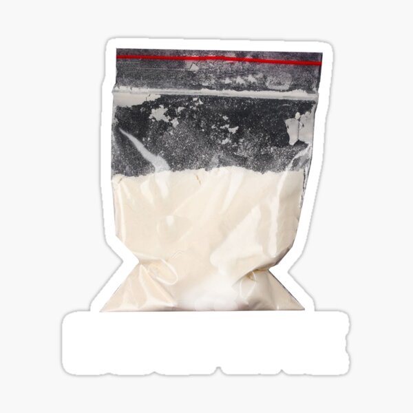 Cocain Sticker for Sale by blackbase