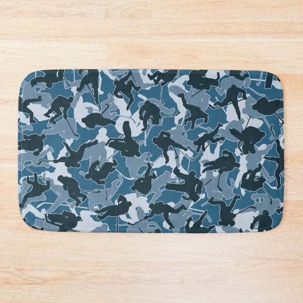 Item preview, Ice Hockey Player Camo URBAN BLUE designed and sold by GrandeDuc.