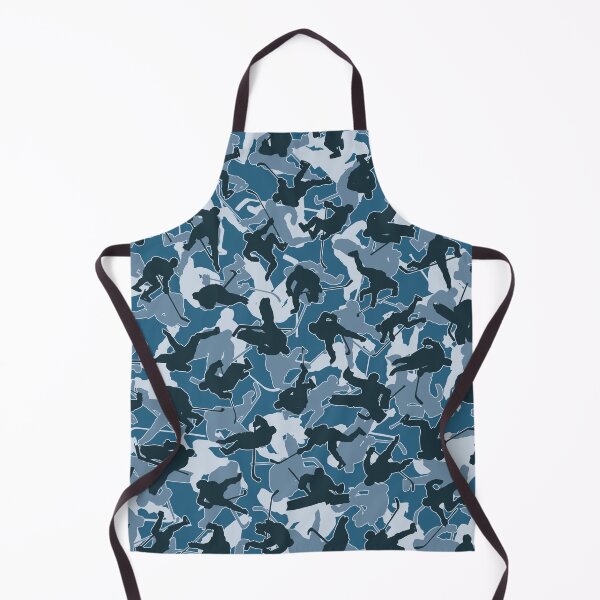 Item preview, Ice Hockey Player Camo URBAN BLUE designed and sold by GrandeDuc.