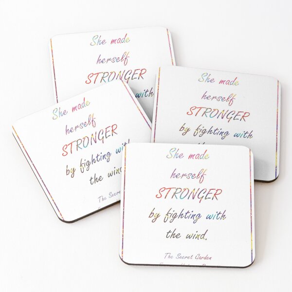 Item preview, SHE MADE HERSELF STRONGER BY FIGHTING WITH THE WIN designed and sold by vividpixelusa.