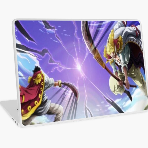 Gold D Roger And Whitebeard Laptop Skin For Sale By Mattfly86 Redbubble