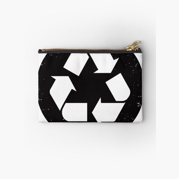 Item preview, Recycle (black) symbol icon for lovers of the environment and ecology preservation designed and sold by PsychicCatStore.