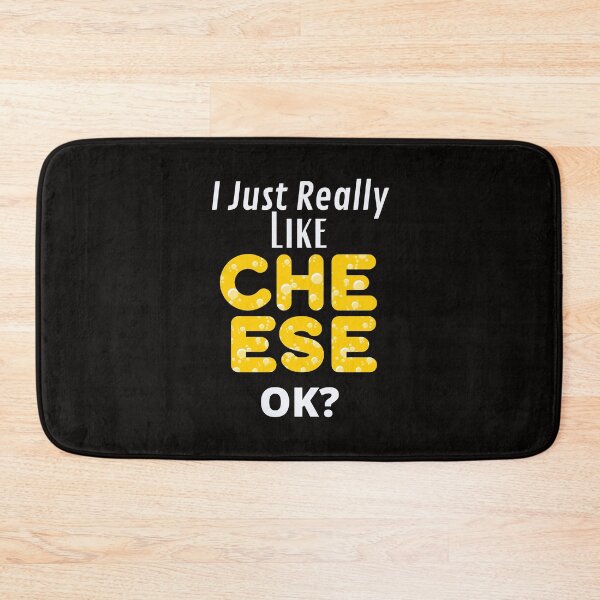 Item preview, I Just Really Like Cheese OK? designed and sold by piskwi.