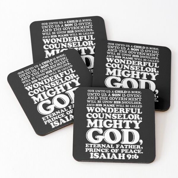Item preview, Isaiah 9:6 Mighty God designed and sold by plushism.