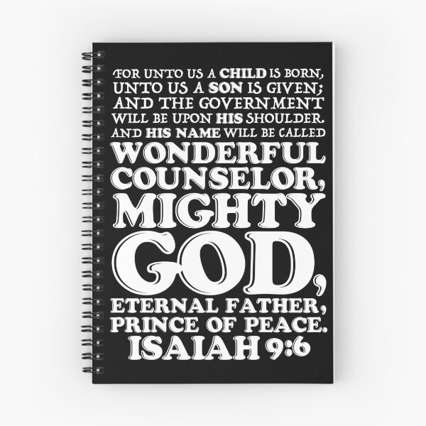 Item preview, Isaiah 9:6 Mighty God designed and sold by plushism.