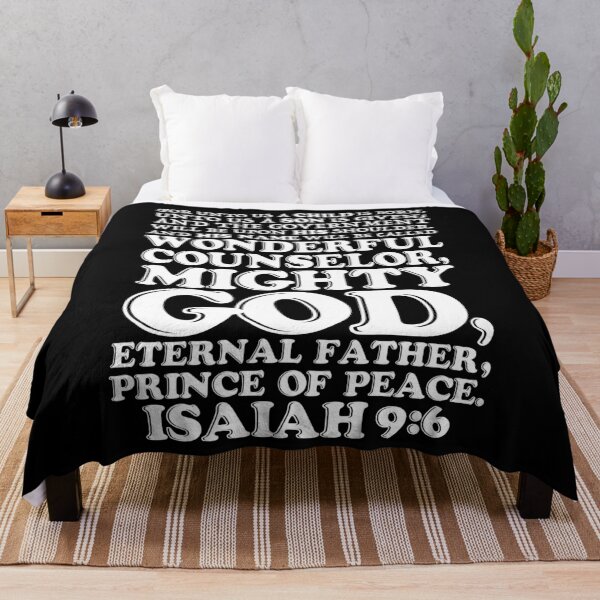 Item preview, Isaiah 9:6 Mighty God designed and sold by plushism.