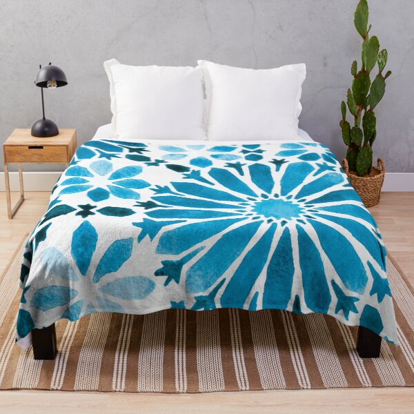 Item preview, Blue moroccan tiles designed and sold by Carolin Bentbib.