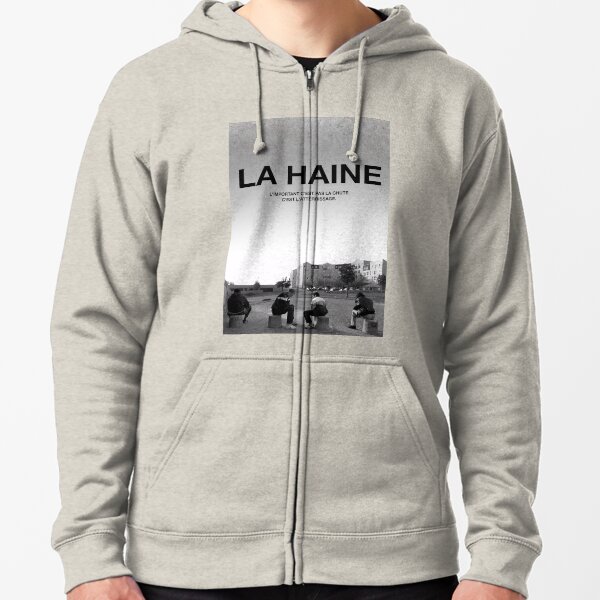 DEVIS AFFICHE LA HAINE Veste zippée à capuche