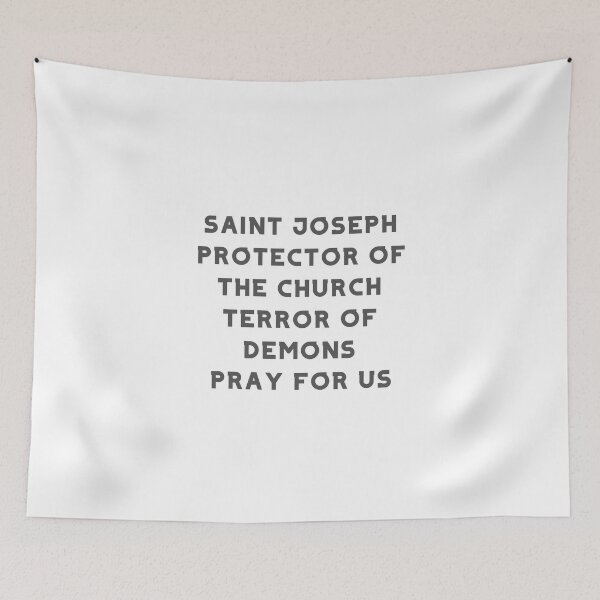 Item preview, St. Joseph, pray for us! designed and sold by kerryperegrine.