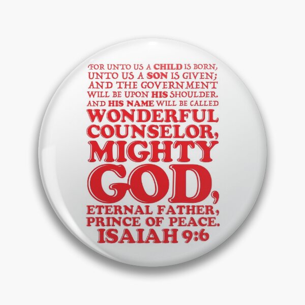 Item preview, Isaiah 9:6 designed and sold by plushism.