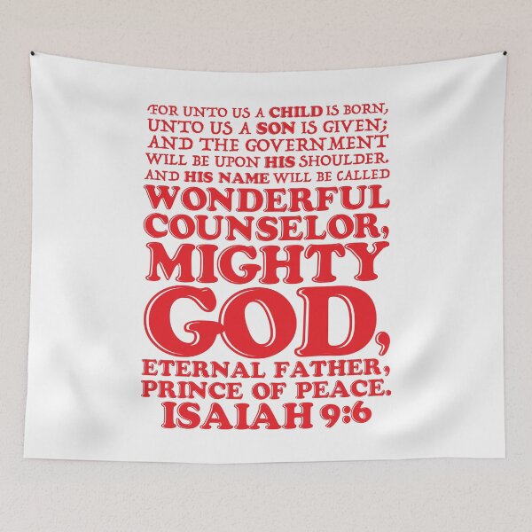 Item preview, Isaiah 9:6 designed and sold by plushism.