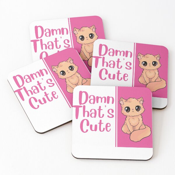 Item preview, Damn That's Cute designed and sold by catchyyart.