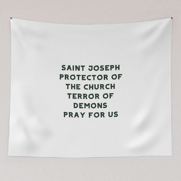 Item preview, St. Joseph, pray for us! designed and sold by kerryperegrine.