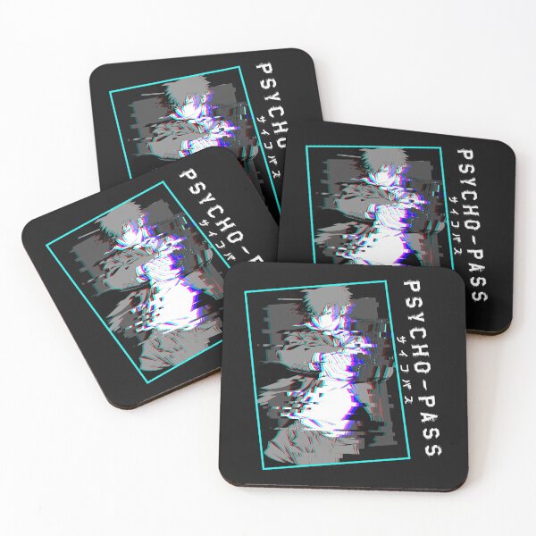 Item preview, Shinya Kougami Glitchy Psycho pass T-shirts and stickers designed and sold by Blue  Ribbon.