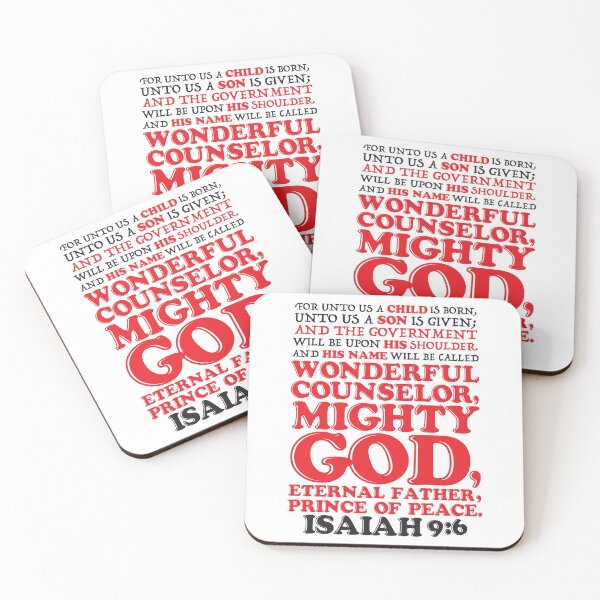 Item preview, Isaiah 9:6 designed and sold by plushism.