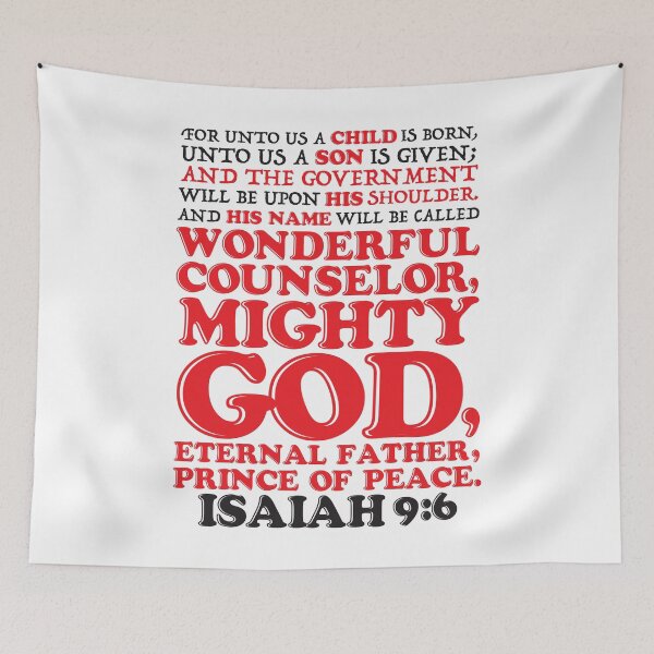 Item preview, Isaiah 9:6 designed and sold by plushism.