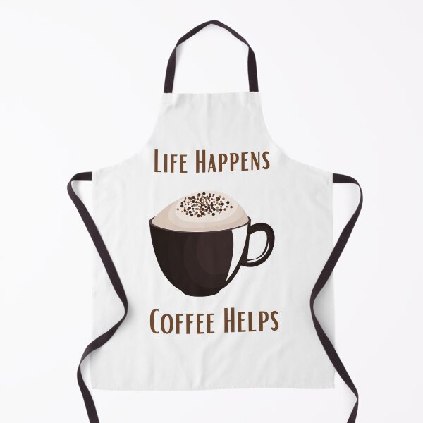 Item preview, LIFE HAPPENS COFFEE HELPS designed and sold by Ashalcheema.