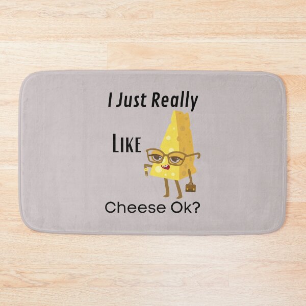 Item preview, I Just Really Like Cheese OK? designed and sold by piskwi.