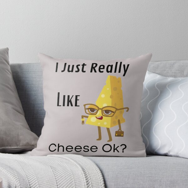 Item preview, I Just Really Like Cheese OK? designed and sold by piskwi.