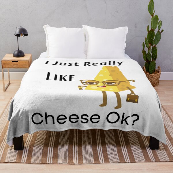 Item preview, I Just Really Like Cheese OK? designed and sold by piskwi.