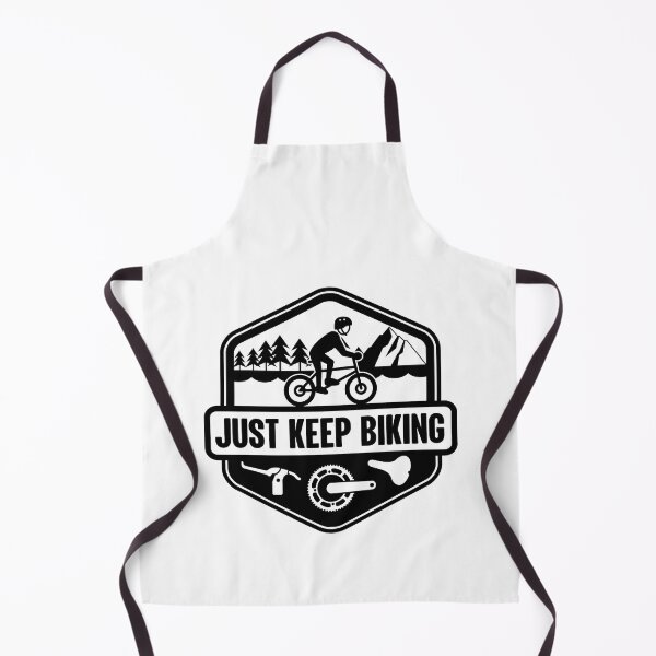 Item preview, Just Keep Biking designed and sold by GravitiTees.