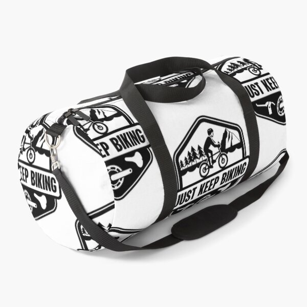 Item preview, Just Keep Biking designed and sold by GravitiTees.