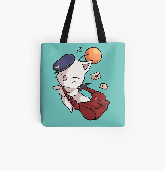 Delivery Moogle - Final Fantasy All Over Print Tote Bag