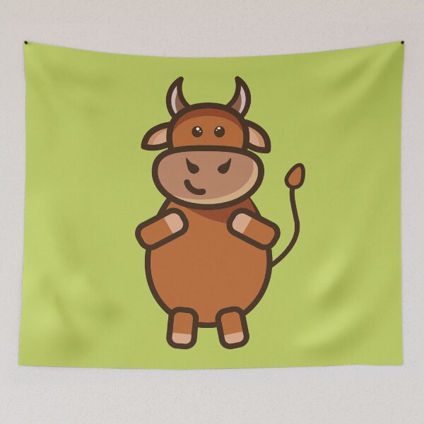 Item preview, Brown bull designed and sold by redgoch.