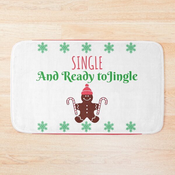 Item preview, Single and Ready to Jingle Funny Christmas Gift designed and sold by loveoceanair.